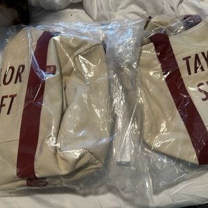 Taylor swift red duffle bag